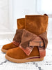 Muk Luks Slope Nikki Boot 3 in 1 - Saffron Plaid