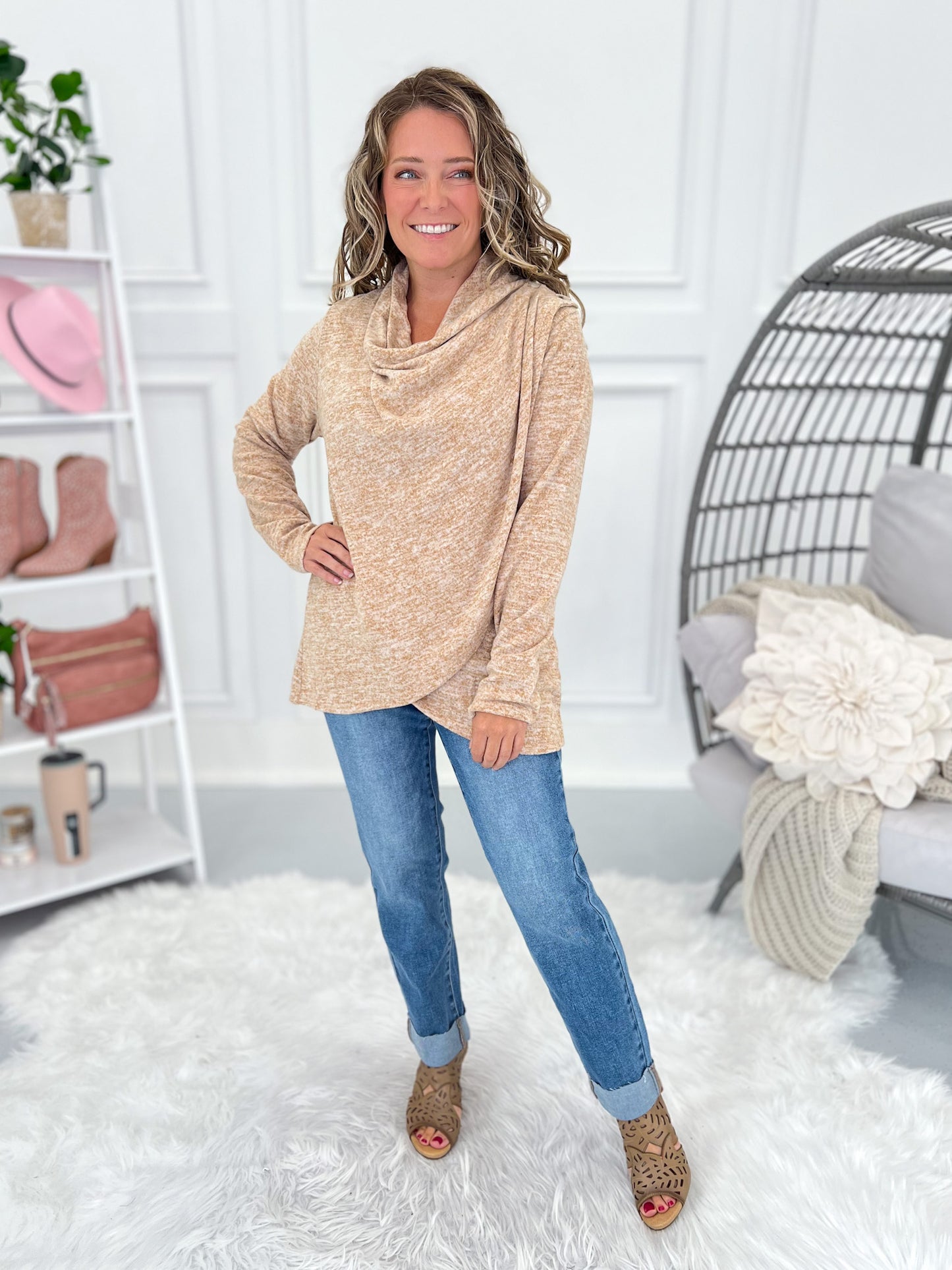 Whole New Journey Top - Convertible Tunic to Cardigan