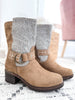 Muk Luks Arya Alice Boot - Stone