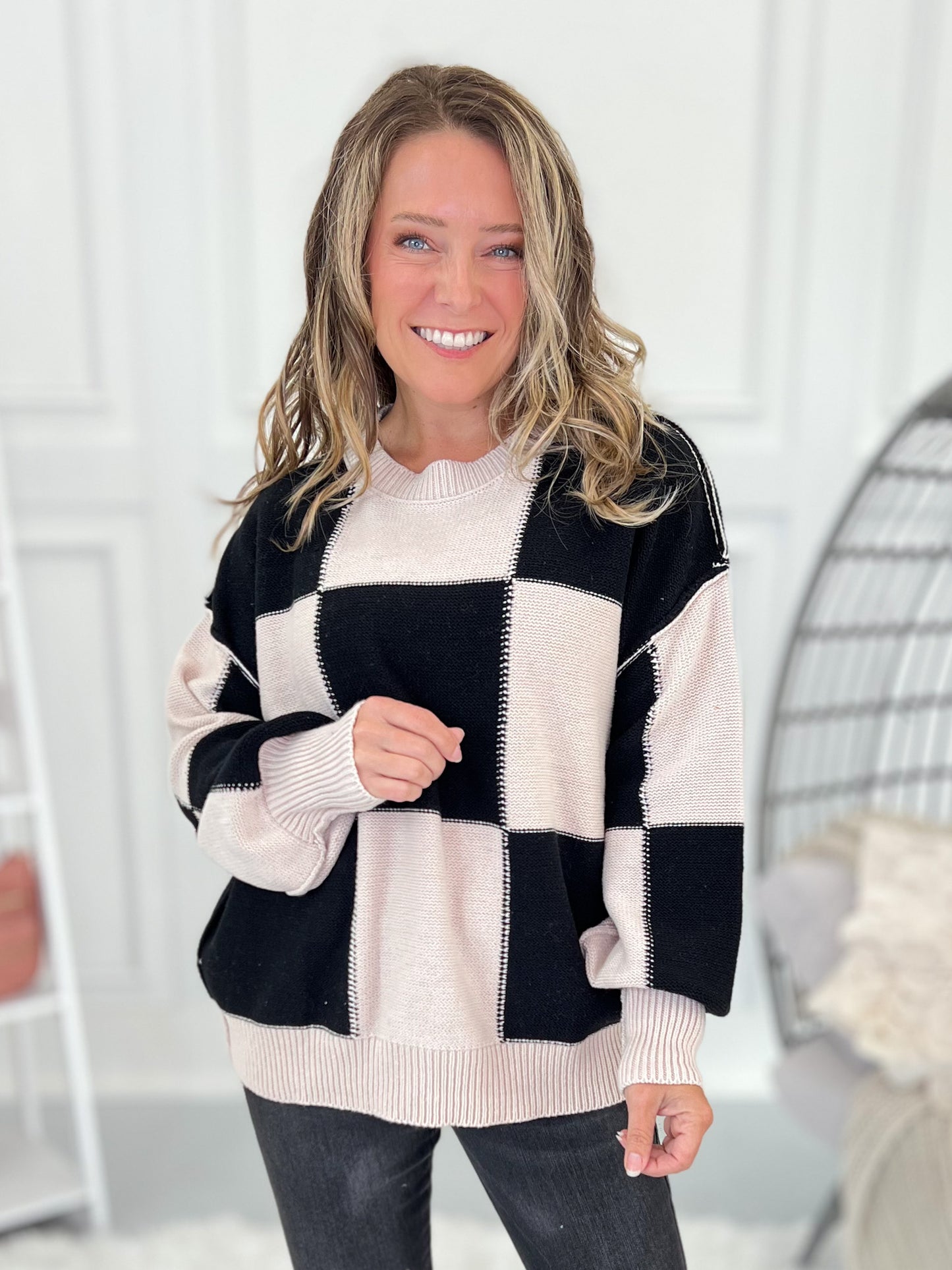 Check That Off Sweater