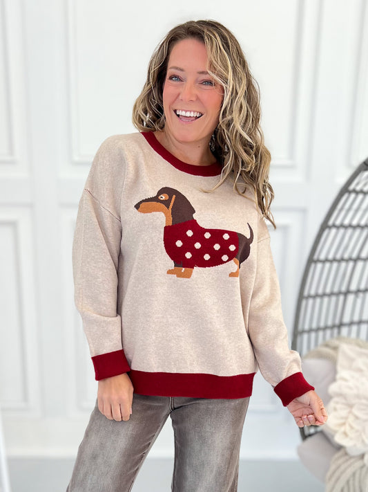 Weiner Wonderland Sweater