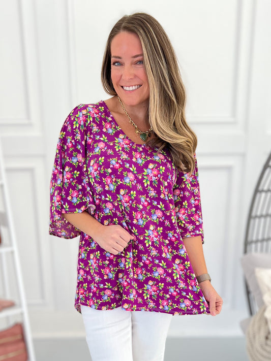 So Good To Me Top Purple