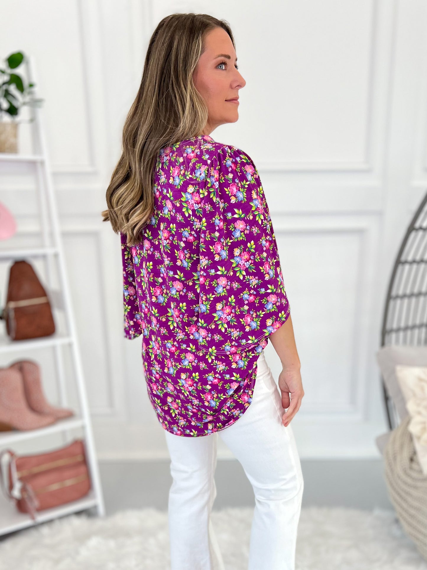 So Good To Me Top Purple