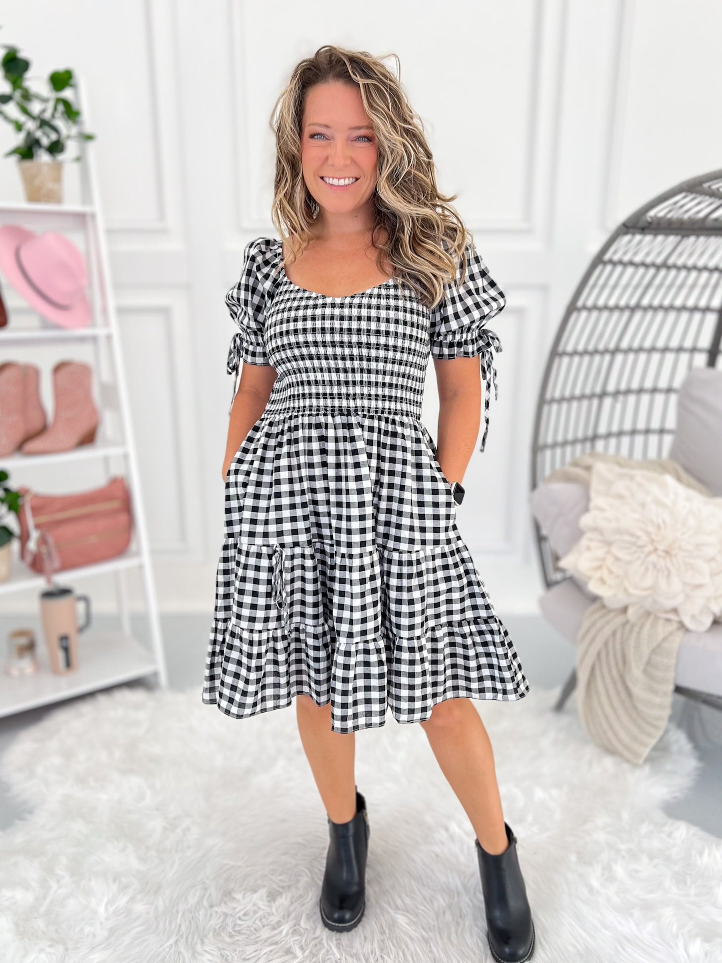 Truth Be Told Dress - Black