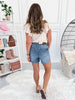 Cool Breeze - Judy Blue Tummy Control Cool Denim Shorts - Final Sale
