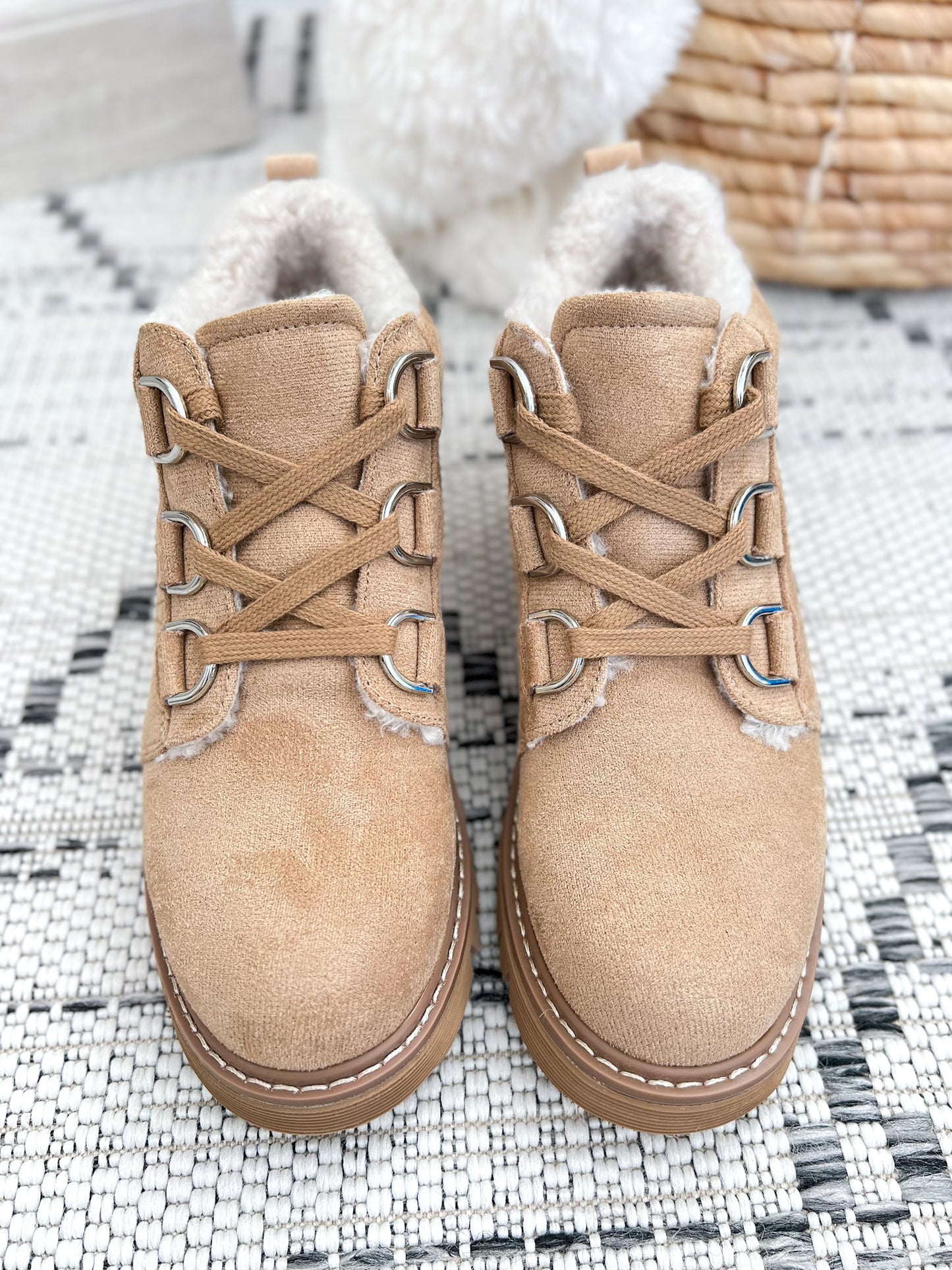 Corky's Campfire Boot - Sand Faux Suede