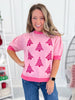 Pink Wonderland Knit Top