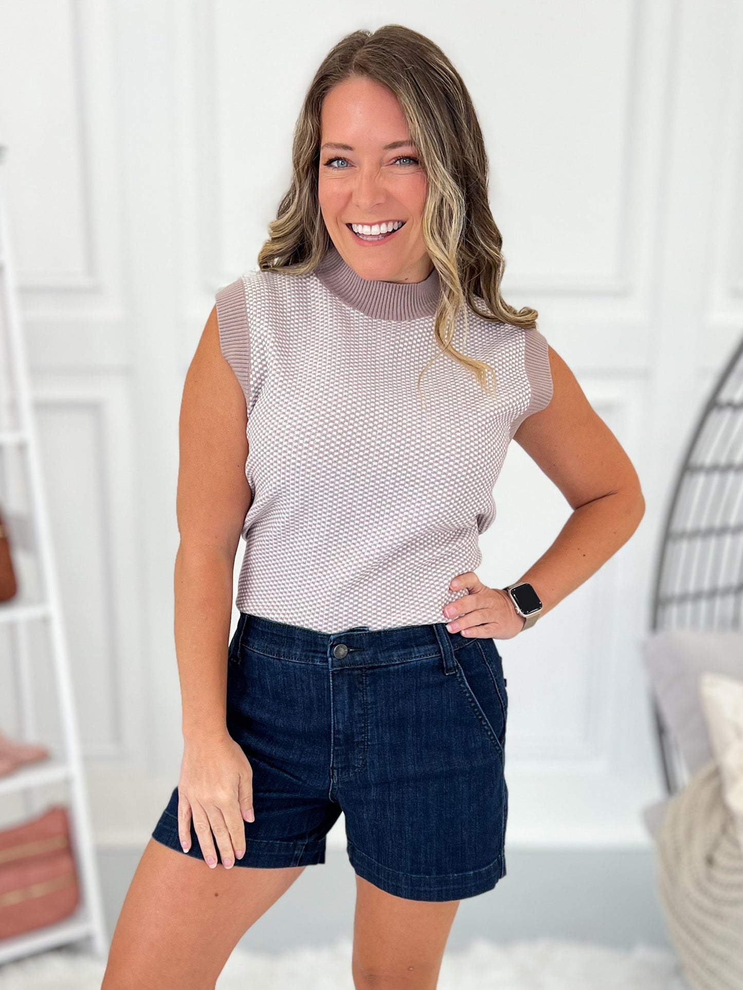 Coast To Coast - Judy Blue Trouser Shorts - Final Sale