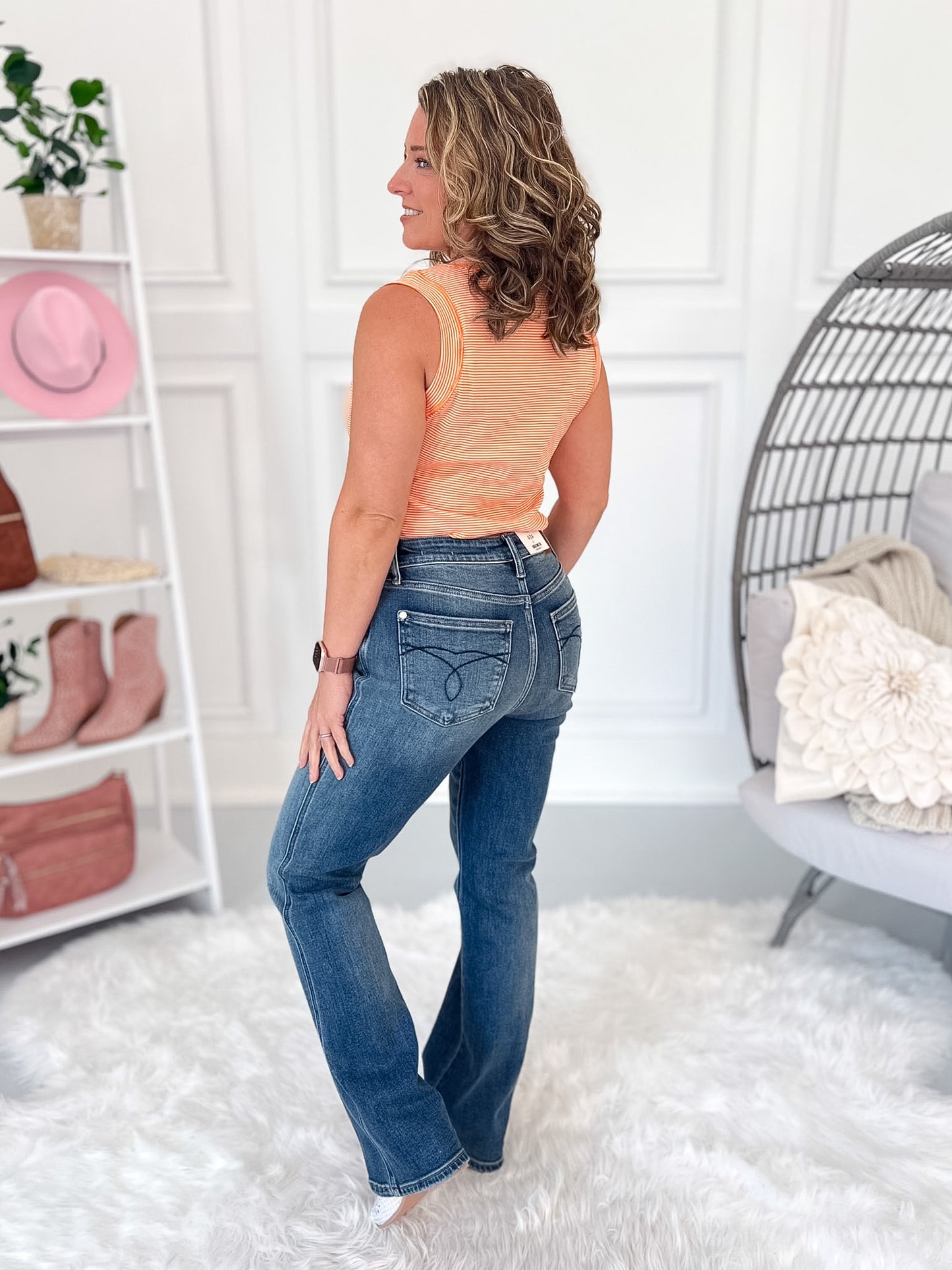 No Pressure - Judy Blue Boy Bootcut Jean