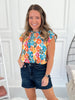 Barefoot Blues - Judy Blue Back Flap Pocket Shorts - Final Sale