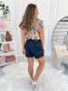 Barefoot Blues - Judy Blue Back Flap Pocket Shorts - Final Sale