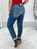 Easy Rider - Judy Blue Button Fly Boyfriend Destroyed Jeans