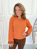Sunshine Delight Knit Top - Burnt Orange