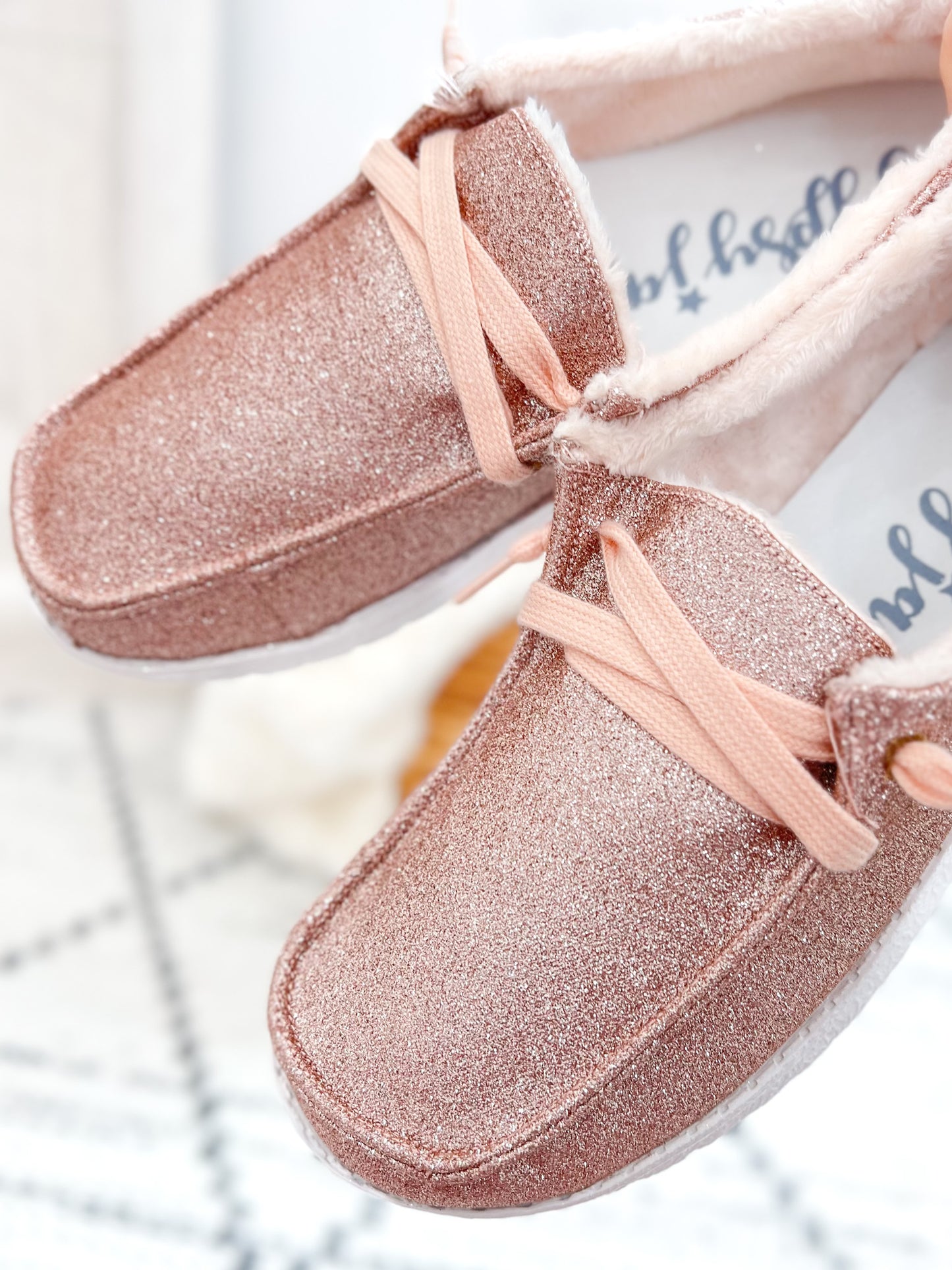 Gypsy Jazz Holly Glitter - Blush