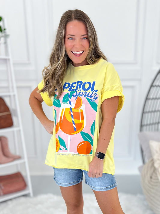 Aperol Spritz Graphic Tee - Final Sale