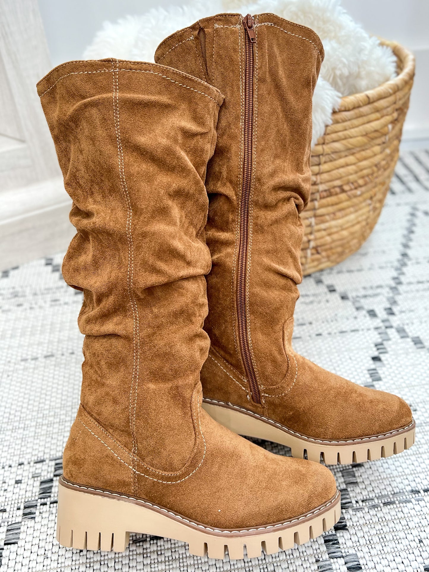 Very G Dashing Tall Boot - Tan