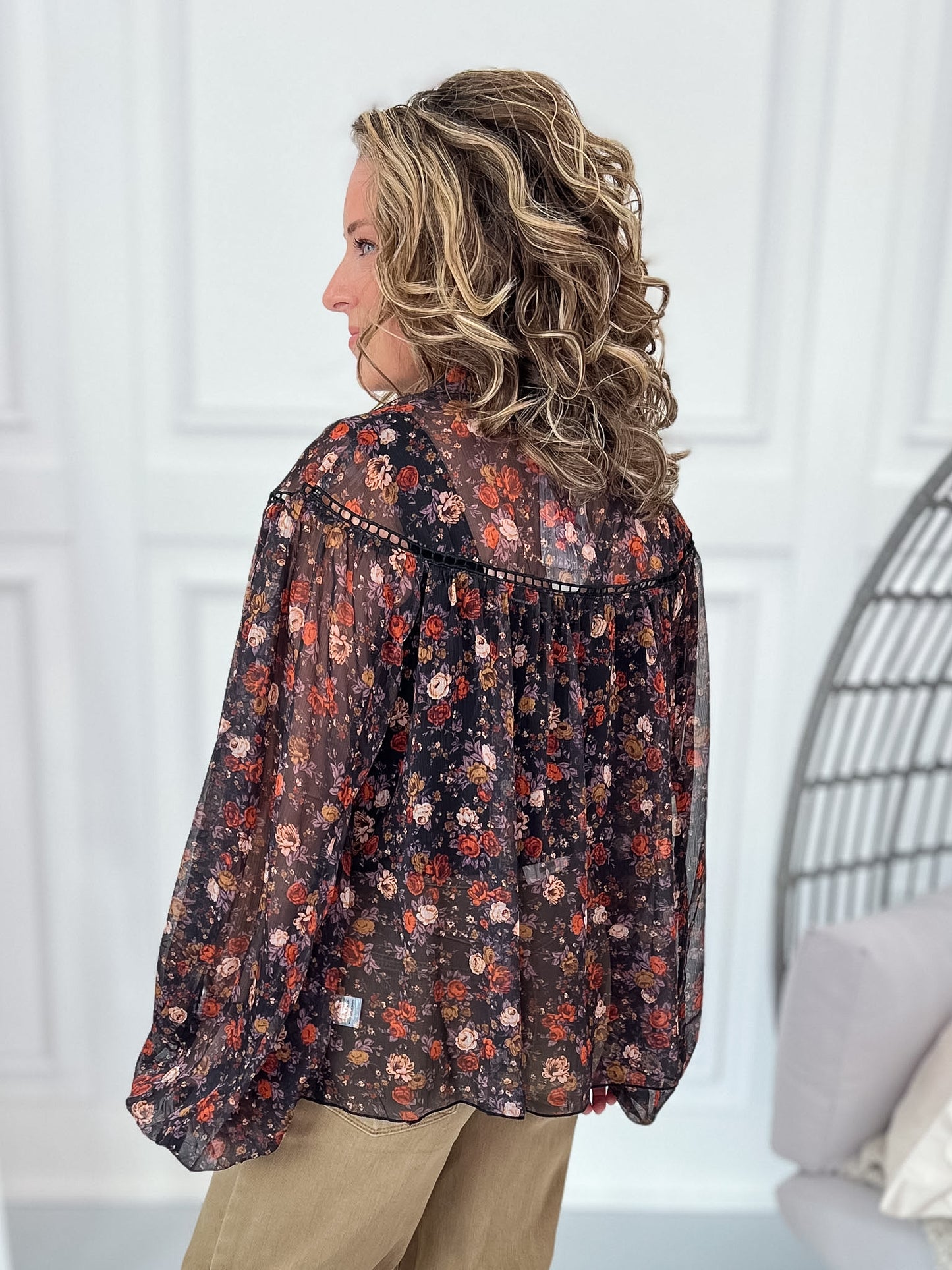 Grow With The Flow Mesh Top