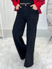 Showtime Superstar - Judy Blue Retro Wide Leg Black Jean