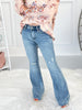 Flatter Me - Judy Blue Tummy Control Flare Jeans