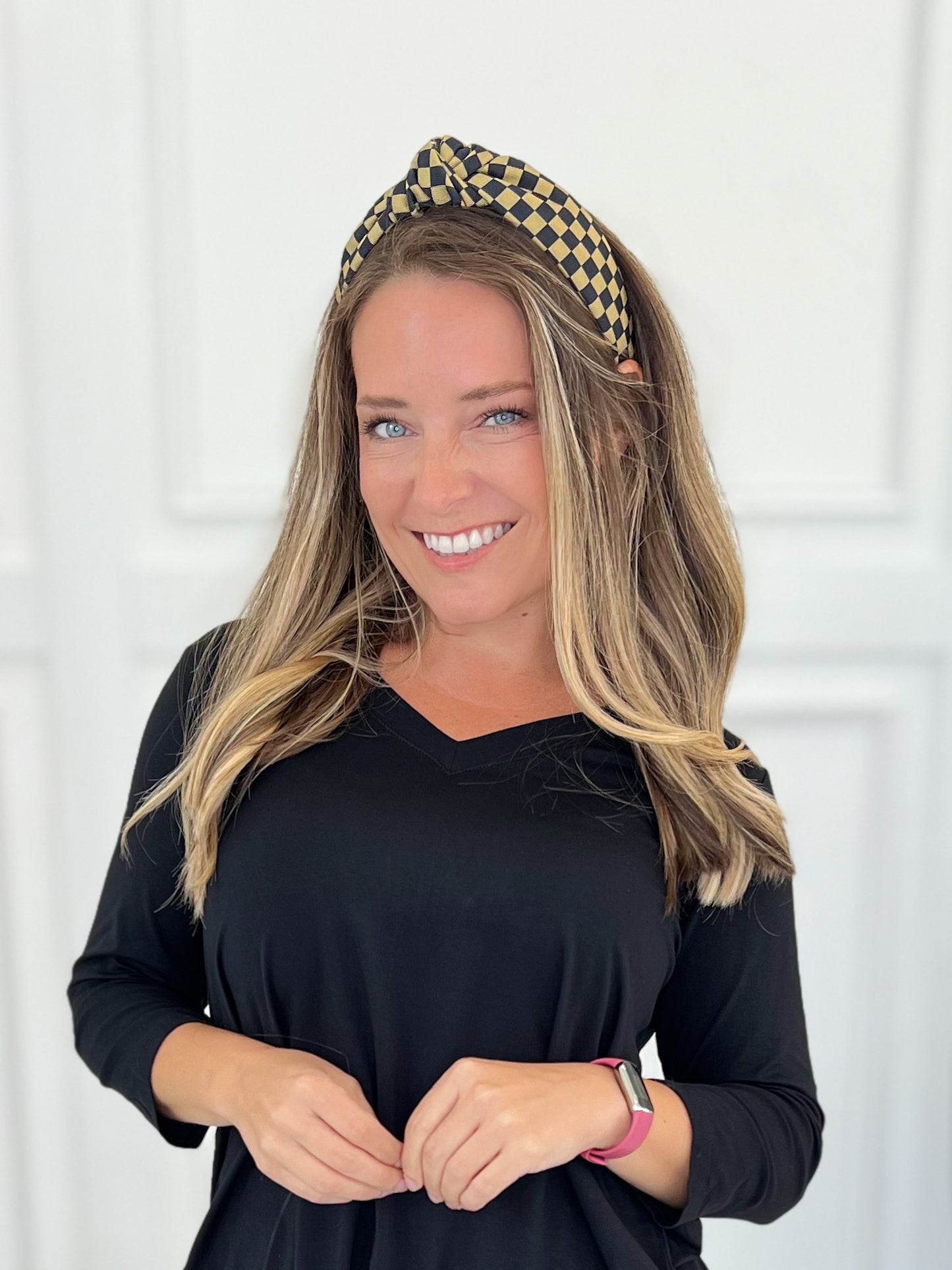 Game Day Checkered Headbands - Final Sale