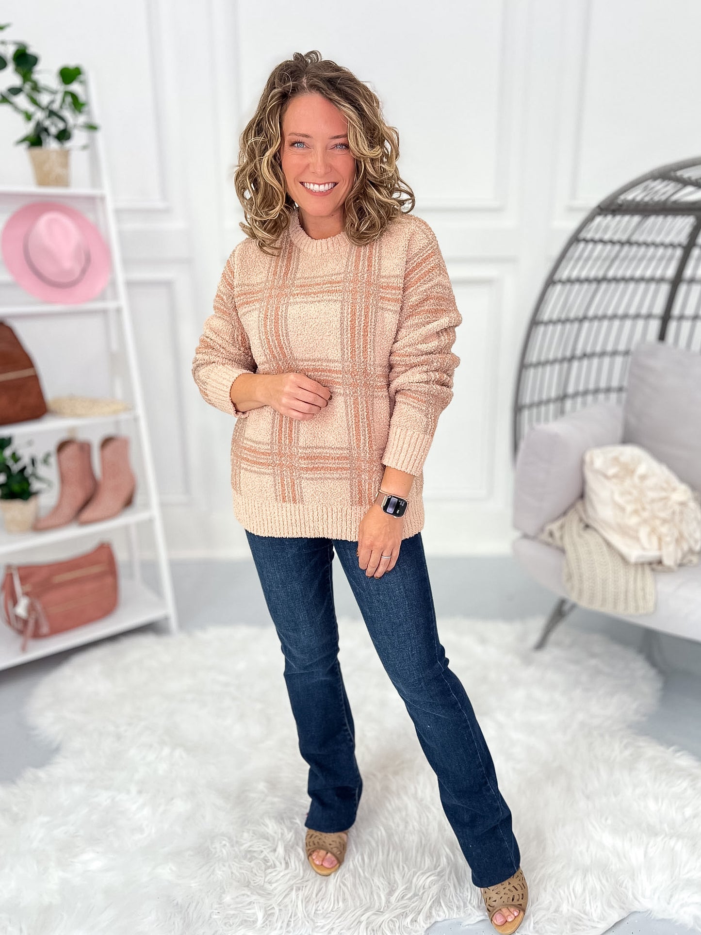 Swept Away Knit Sweater