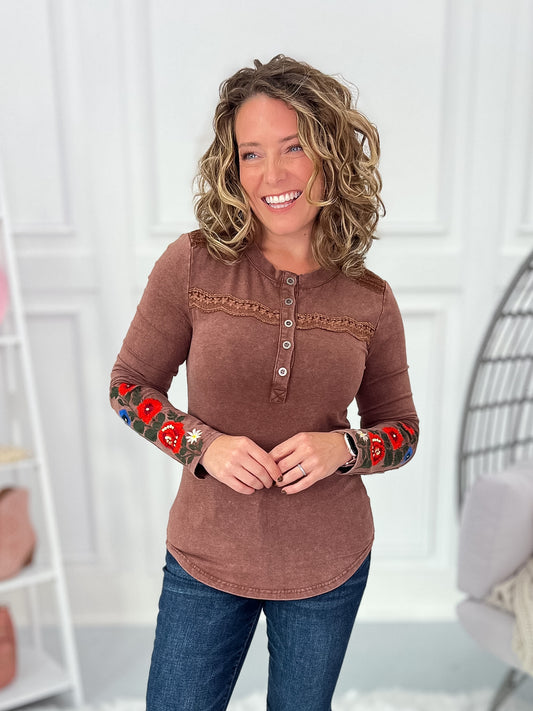 Bling The Bloom Top