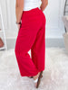 The Way To Do It Pants - Cropped Wide Leg - Final Sale