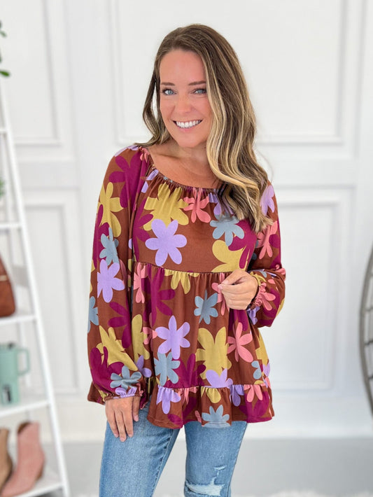 It's A New Me Top  - Final Sale