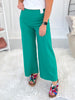 The Way To Do It Pants - Cropped Wide Leg - Final Sale