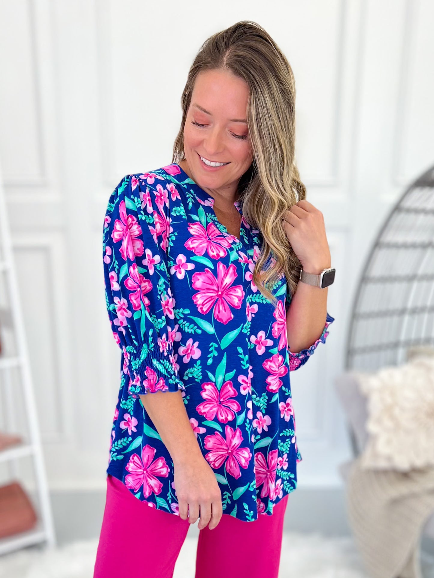 Bring The Bloom Top - Final Sale