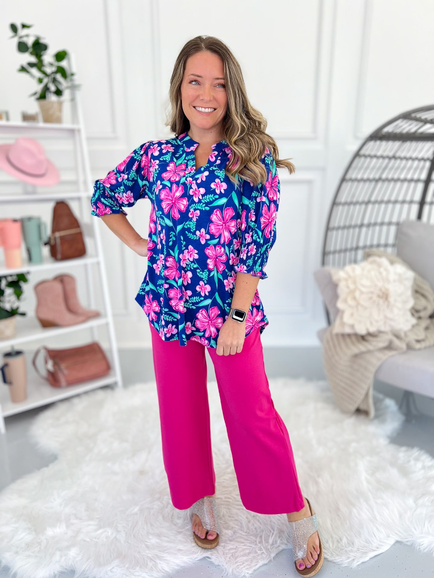 Bring The Bloom Top - Final Sale