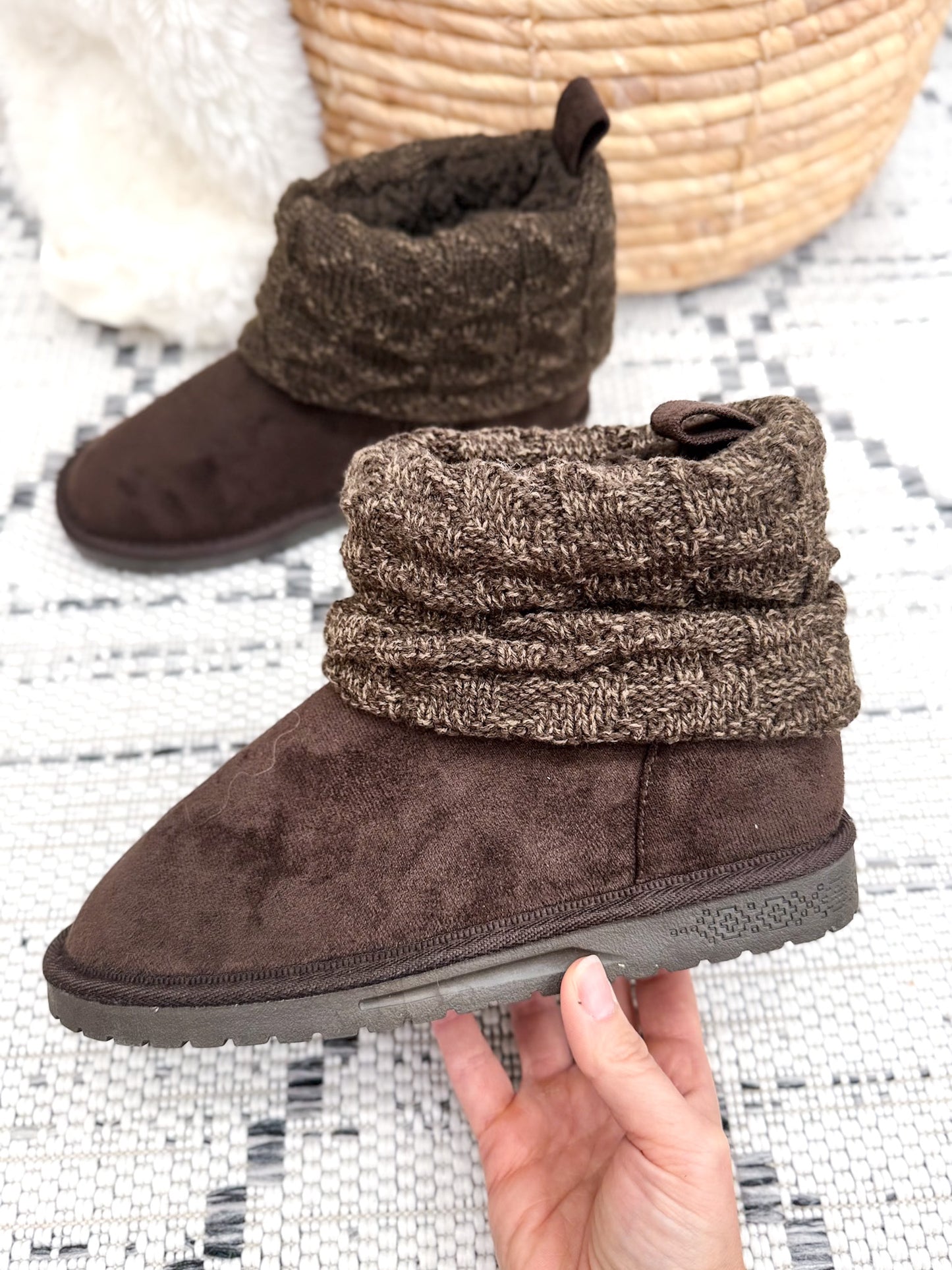 Muk Luks Laurel Boot - Brown Java