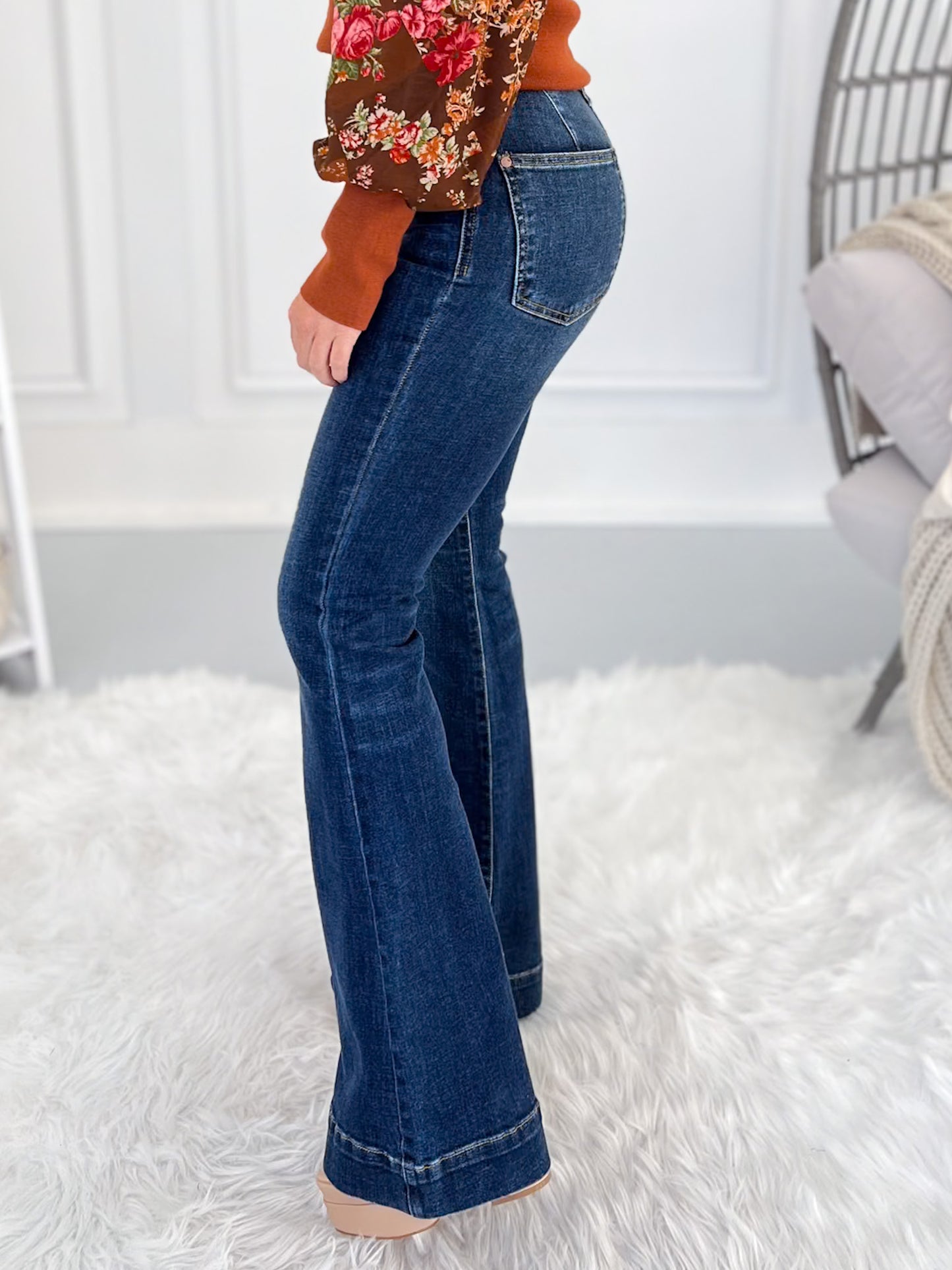 Small Talk - Judy Blue Trouser Flare Jean