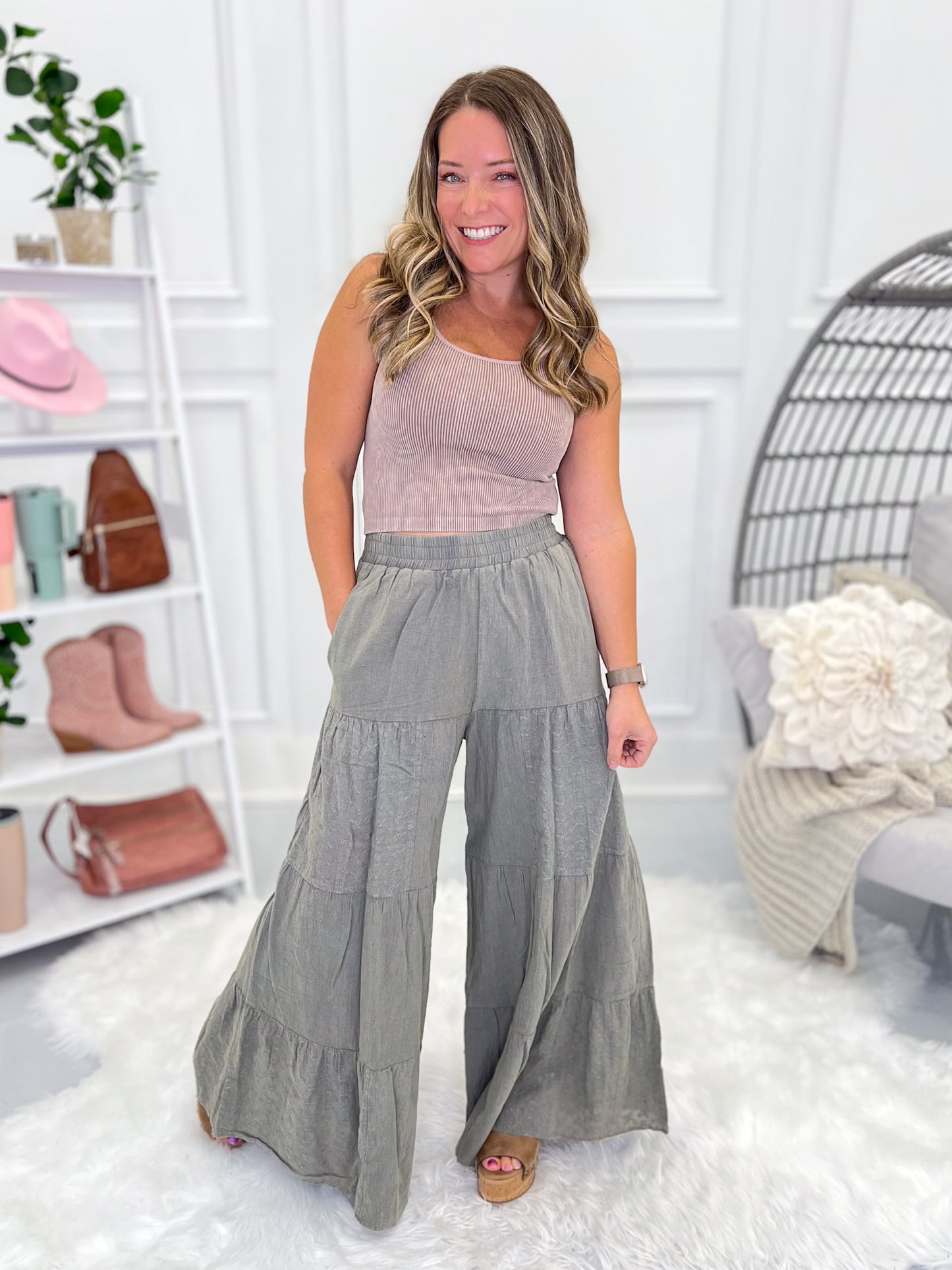 Such A Nice Vibe Pants - Final Sale