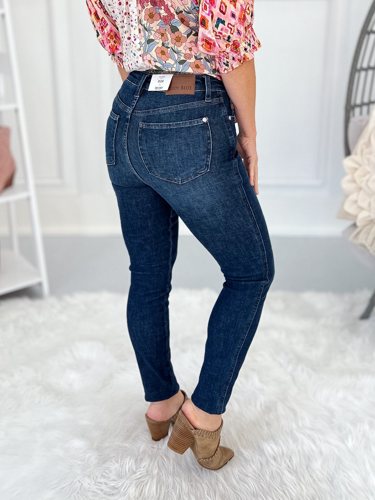Still Got It - Judy Blue Tummy Control Rustic Indigo Skinny Jean