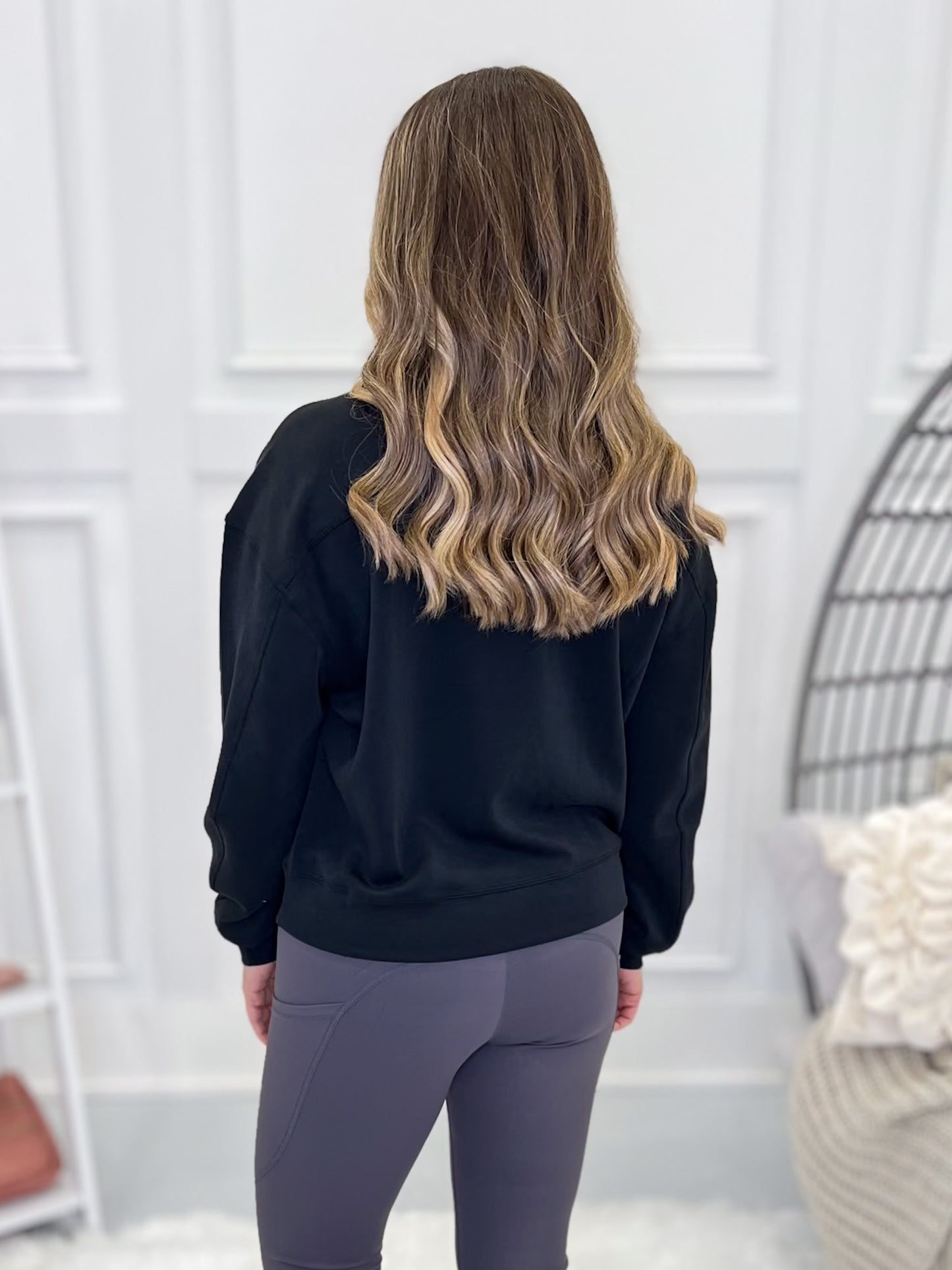 Super Soft Scuba Cropped Sweatshirt