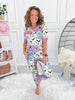 Crazy Soft Pajama Jogger Set - Spooky Garden