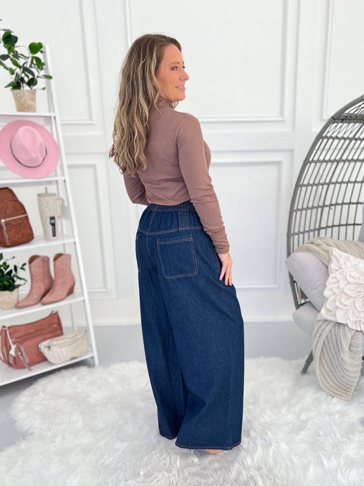 Stay For Days Denim Pants