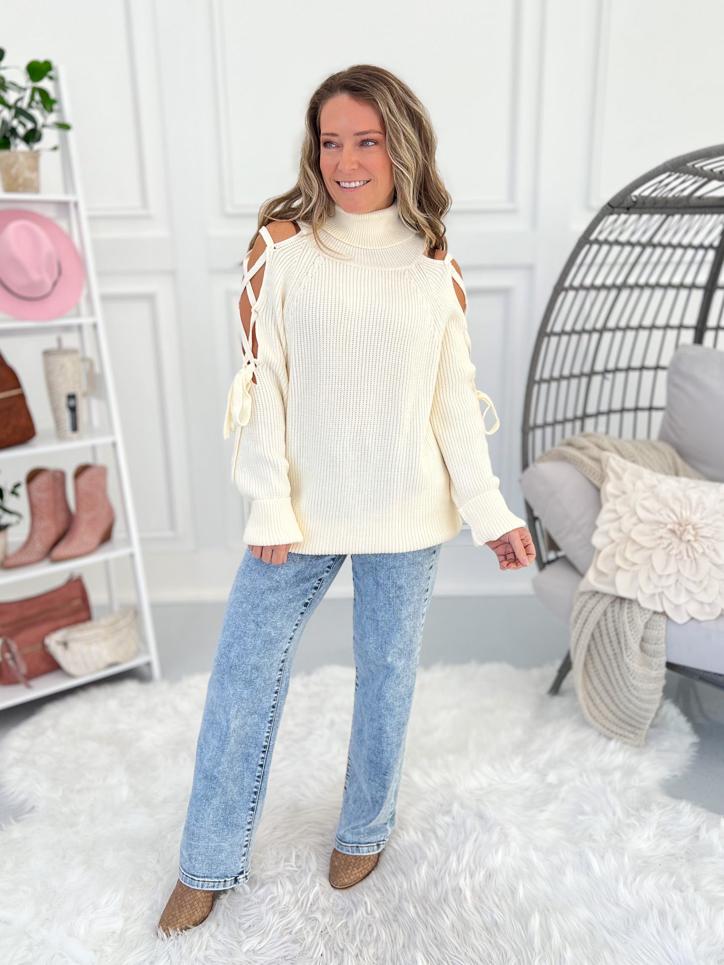 Soft Thoughts Turtleneck Sweater