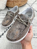 Very G Holly Prints Sneaker - Grey