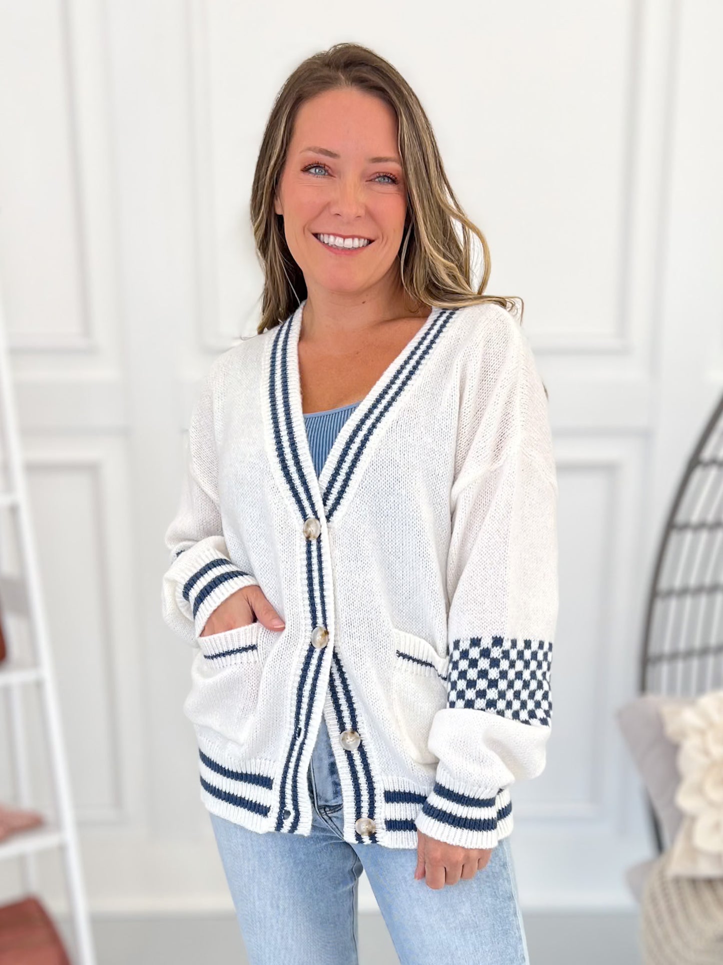 Can It Be Cardigan - Blue