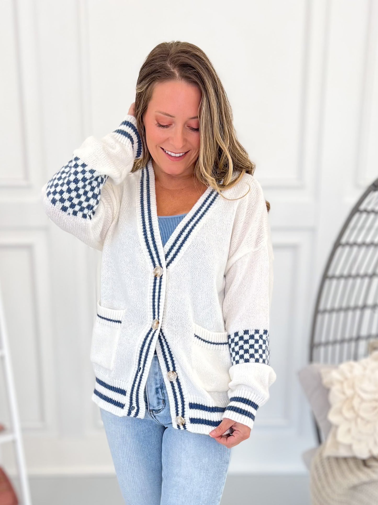 Can It Be Cardigan - Blue