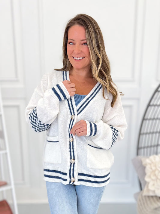 Can It Be Cardigan - Blue