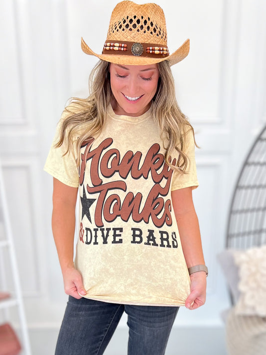 Honky Tonks & Dive Bars Graphic Tee - Final Sale