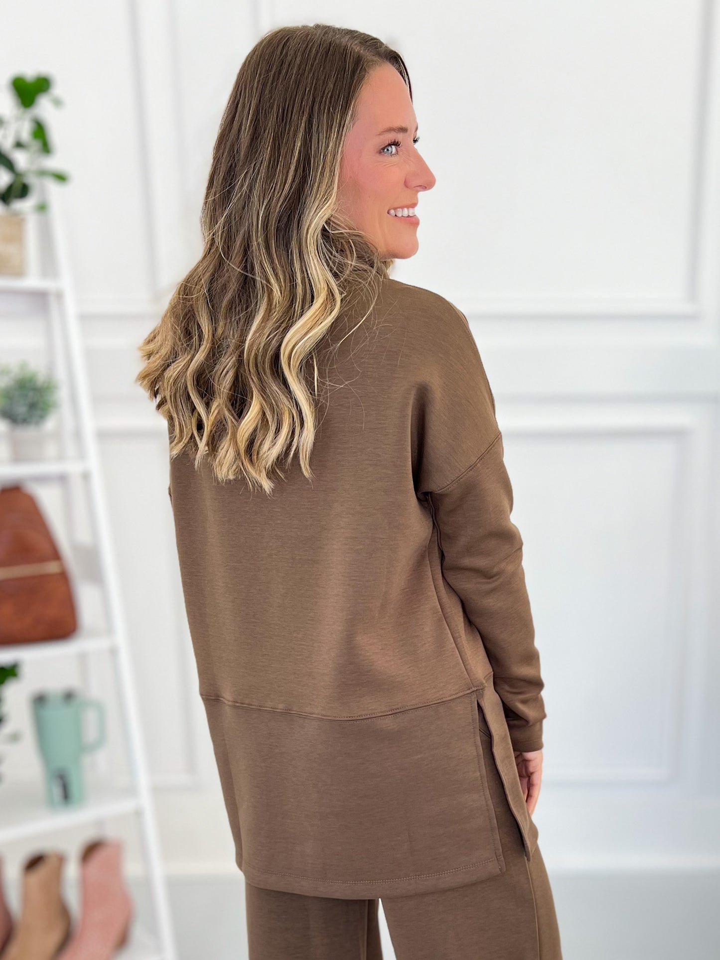 Whole New Tune Turtle Neck Top- Final Sale