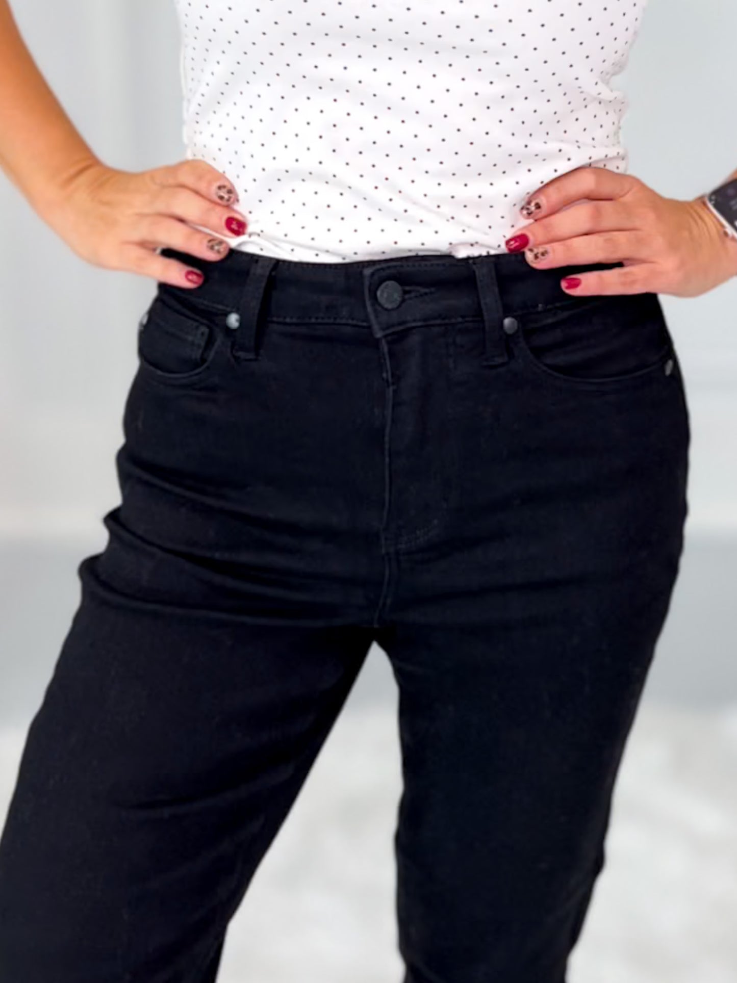 Girl Talk - Judy Blue Black Girlfriend Jean