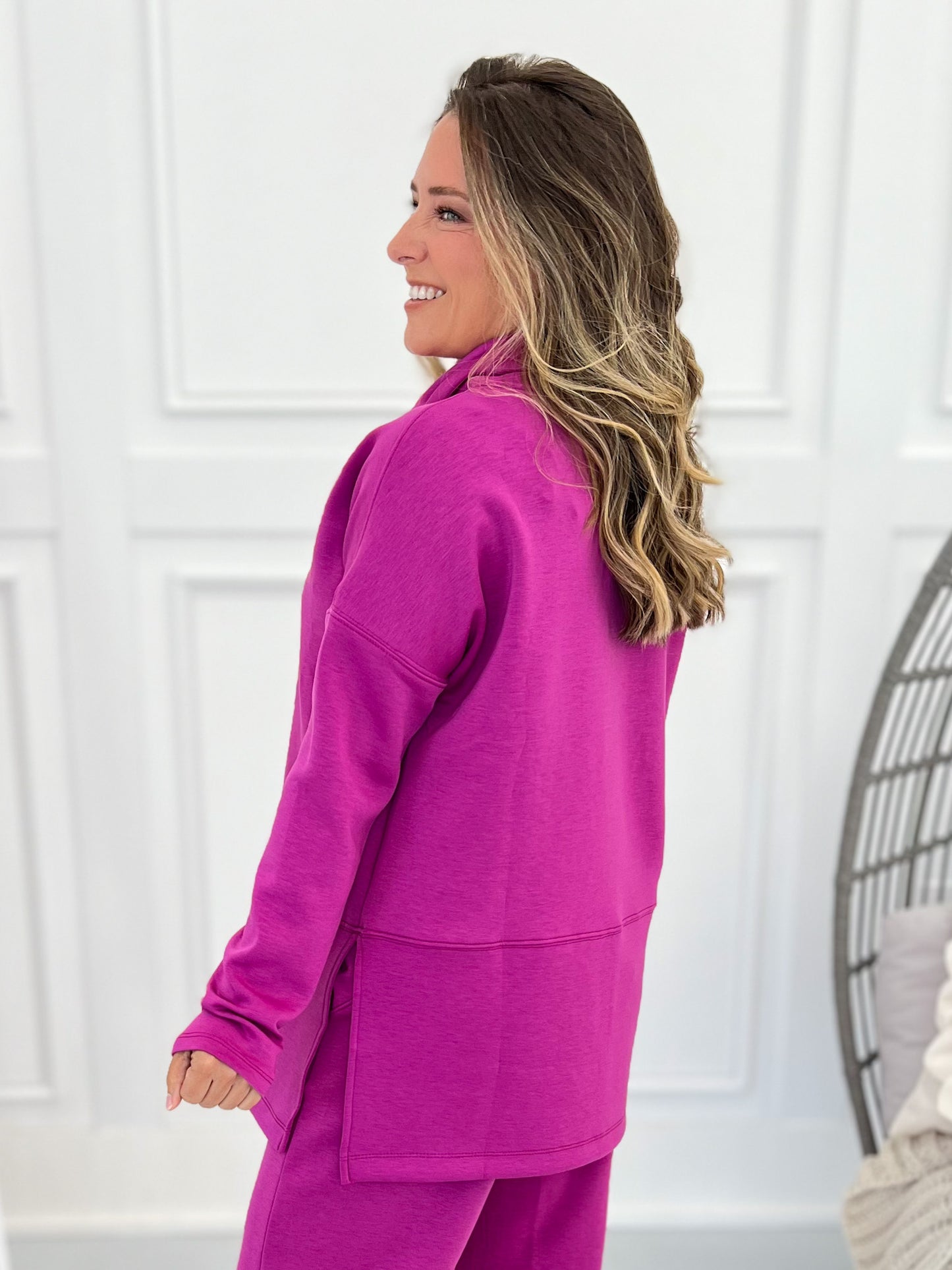 Whole New Tune Turtle Neck Top- Final Sale