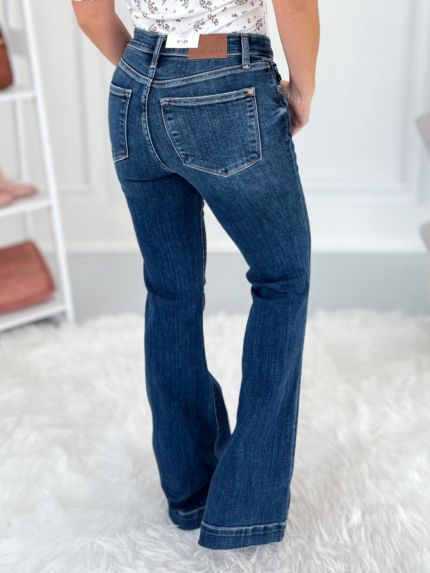 Closing Time - Judy Blue Trouser Flare Jean