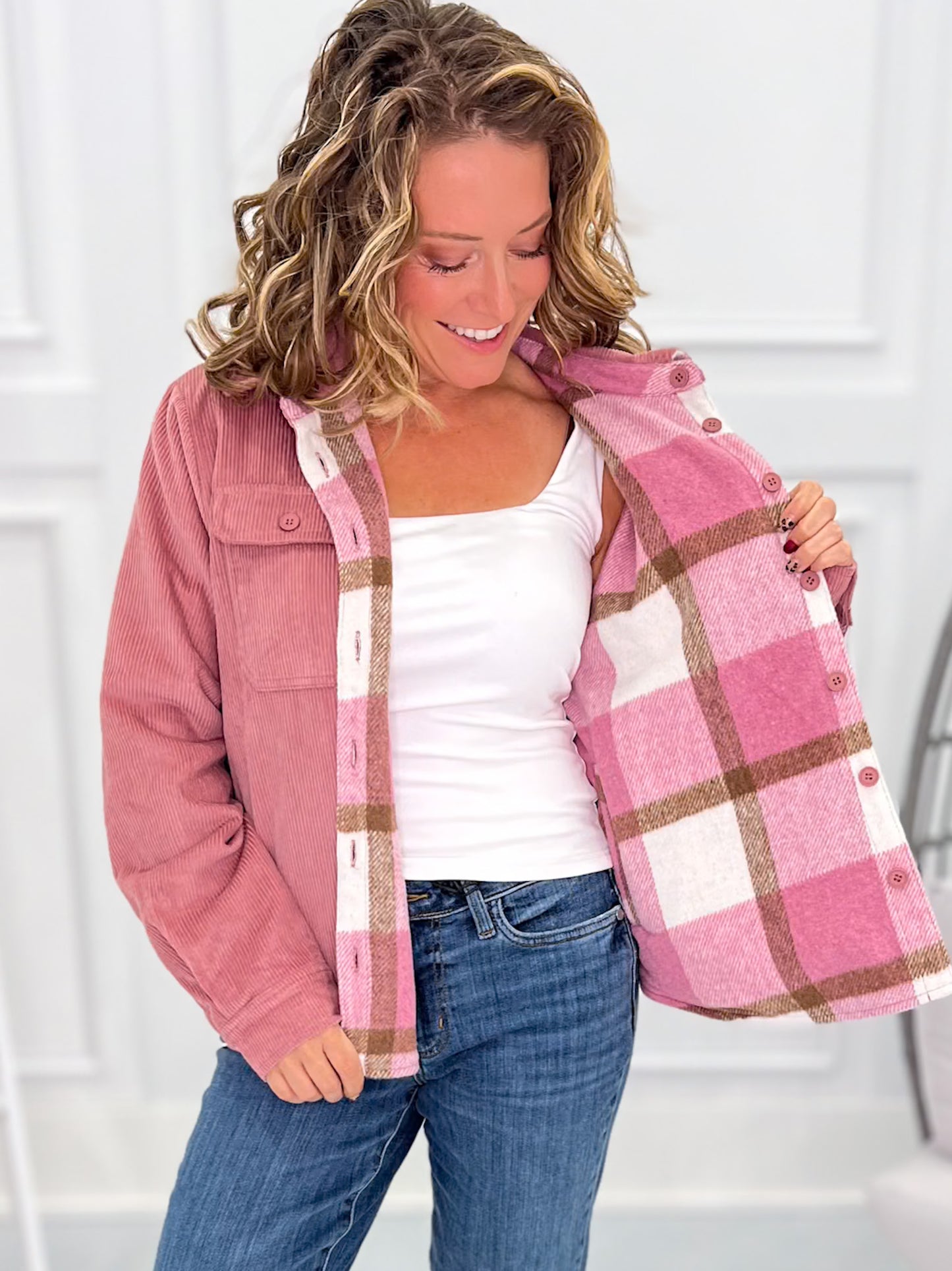 Out Of Town Reversible Shacket