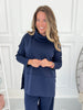 Whole New Tune Turtle Neck Top- Final Sale